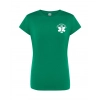T-shirt -  pielęgniarka koszulka medyczna damska zielona